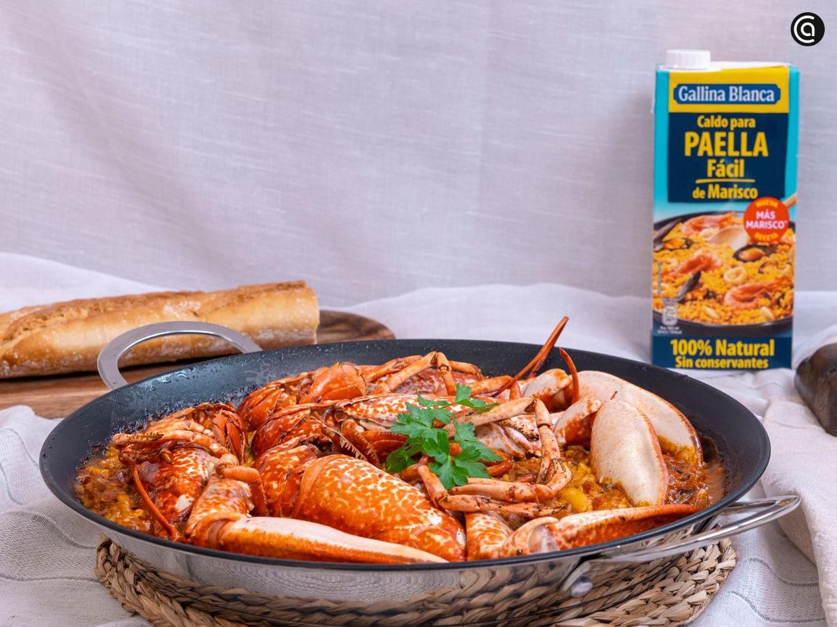 Aprende a preparar una paella de bogavante con esta sencilla receta