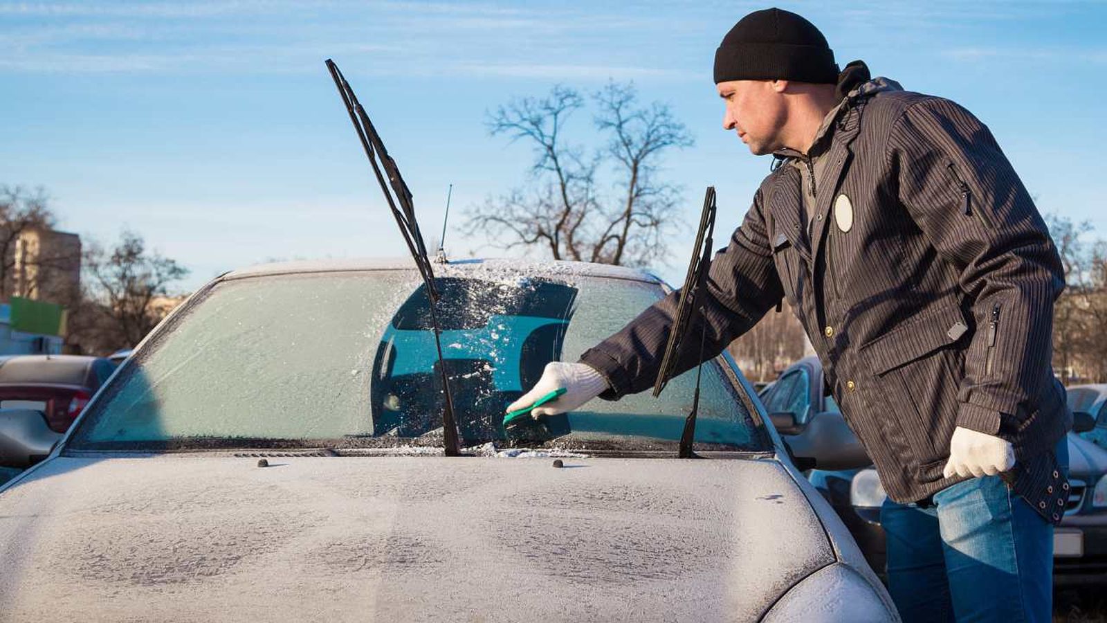 spray descongelador de parabrisas