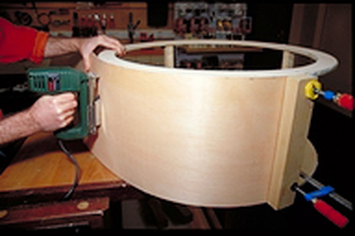 Bricomania 166 Tambor contenedor paso 6