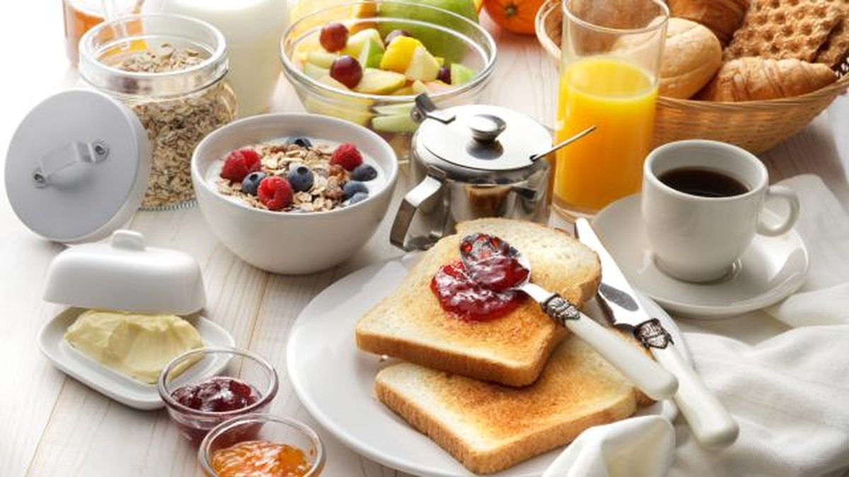 desayuno continental tostadas