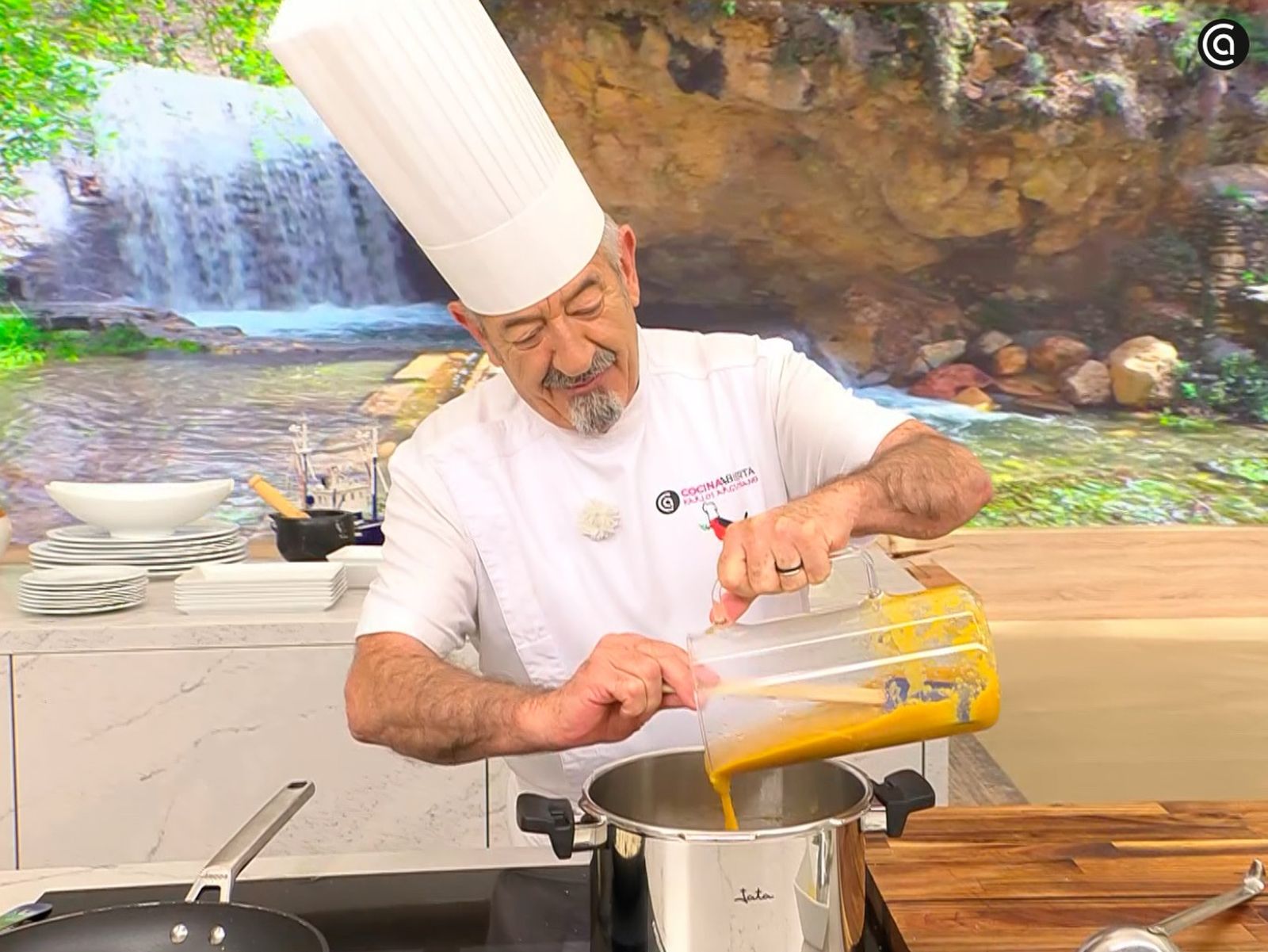 Alubias blancas con rape y verduras - paso 4