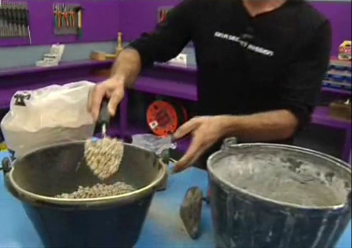 como hacer hormigon paso 3