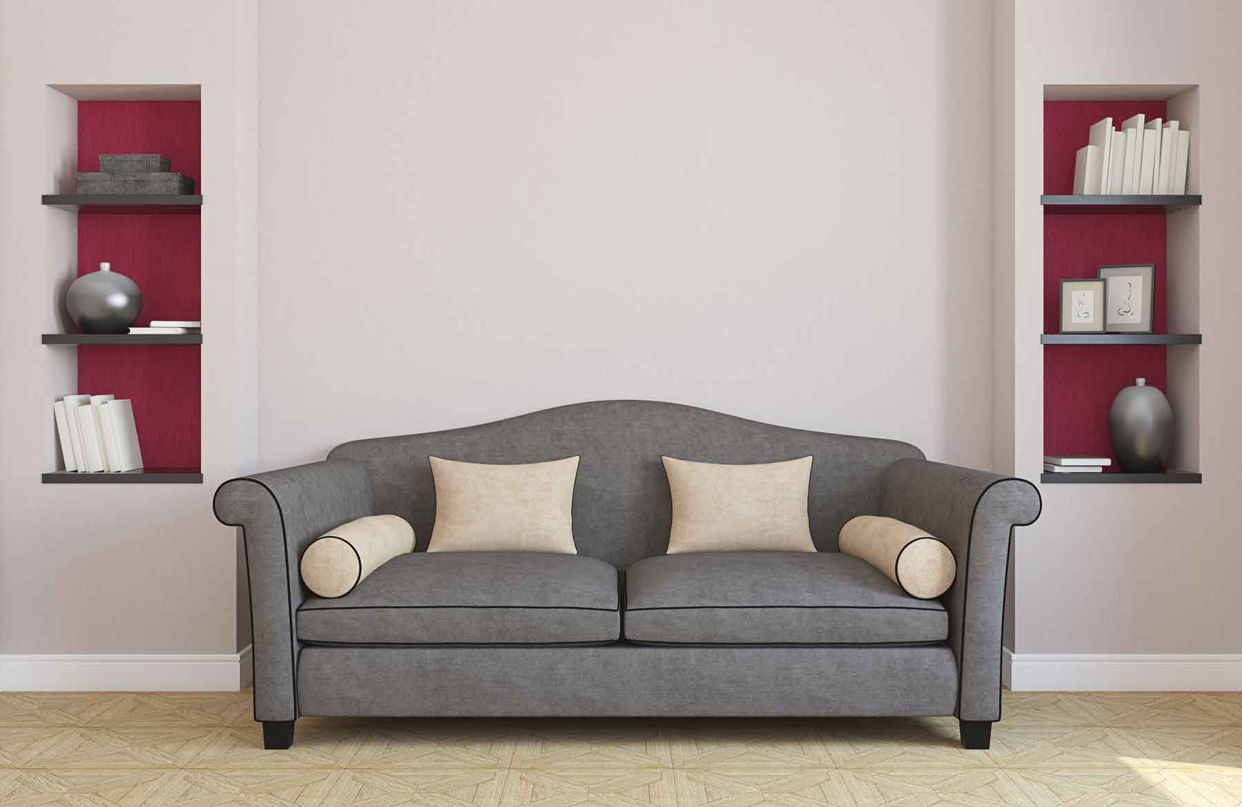 Sofá de color gris para el salón paso 3