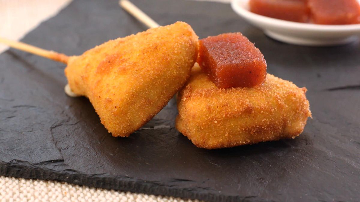 Recetas de piruletas de queso   paso 7