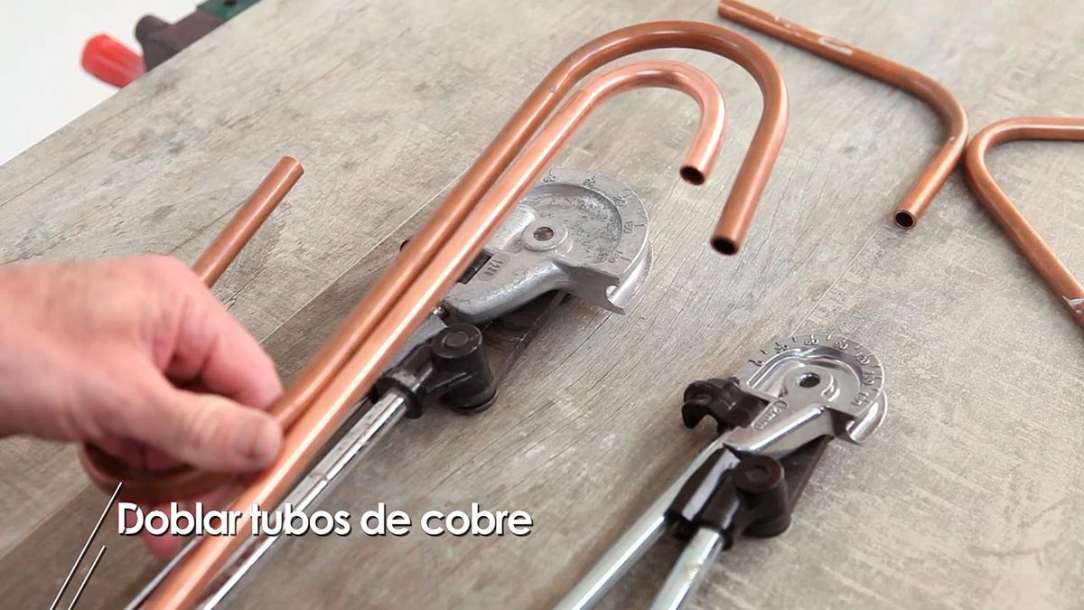 Como doblar tubos de cobre paso a paso paso 8