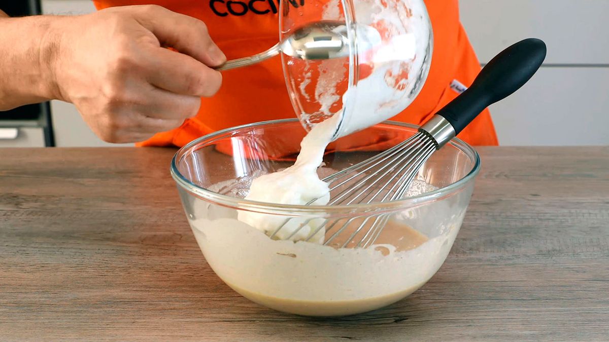 Receta de tortillas de Carnaval  paso 3