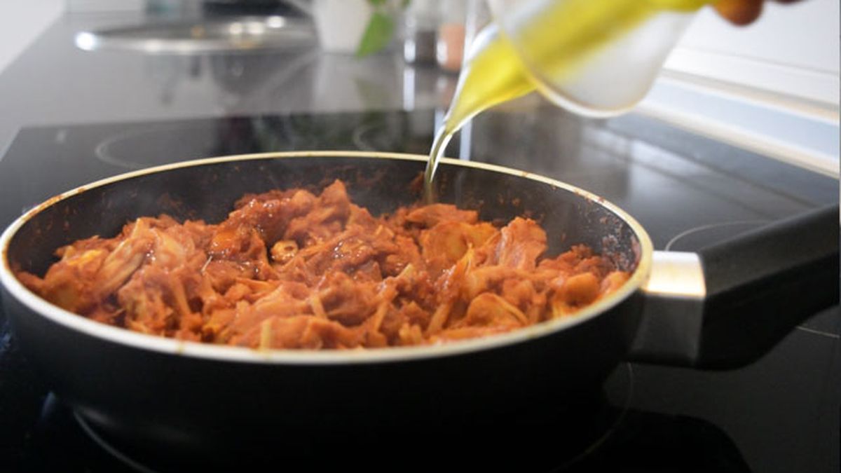 Pulled Pork vegano con jackfruit, la fruta que parece carne   Paso 6