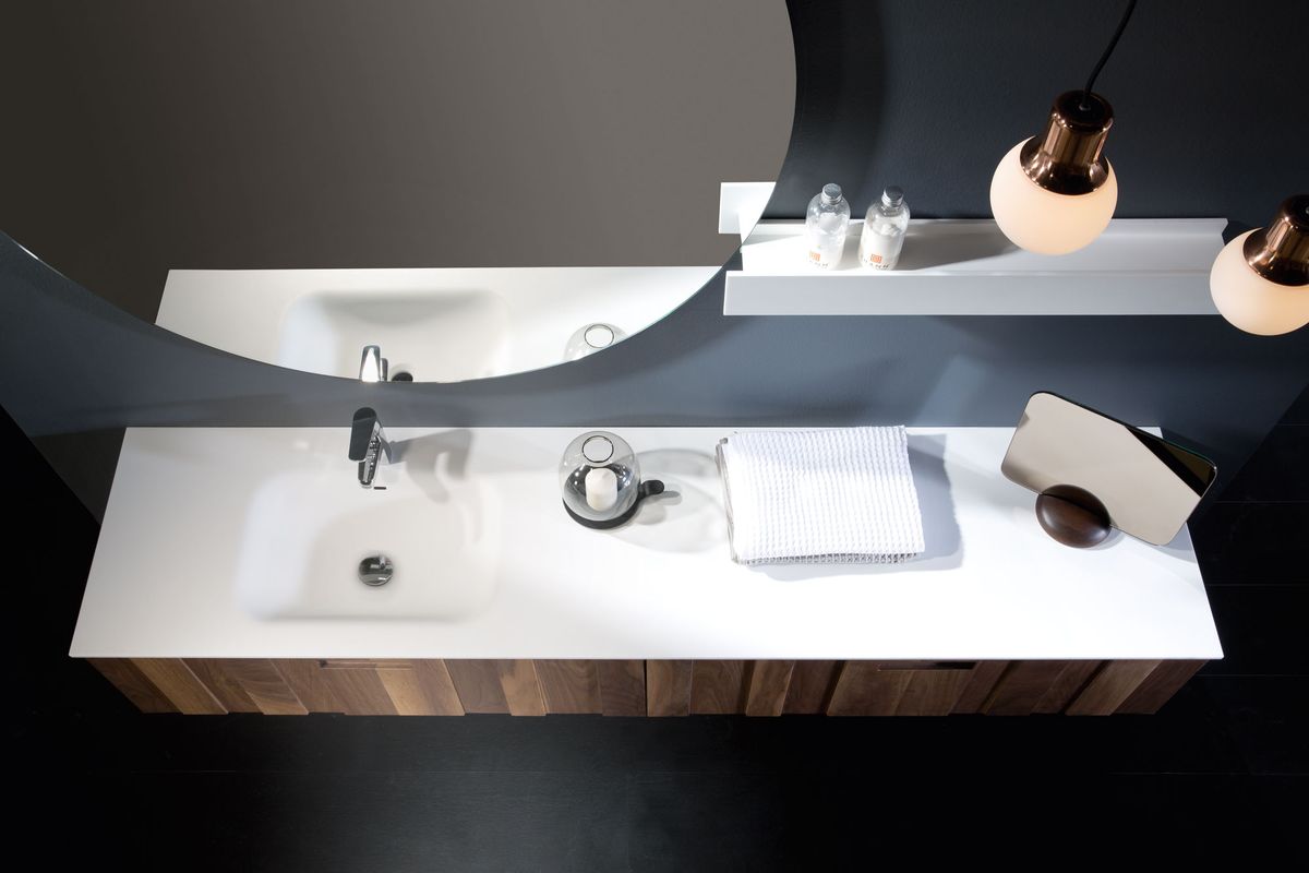 Ventajas de los muebles de baño suspendidos encimera doble