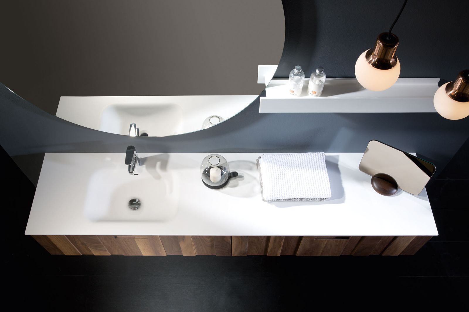 Ventajas de los muebles de baño suspendidos encimera doble