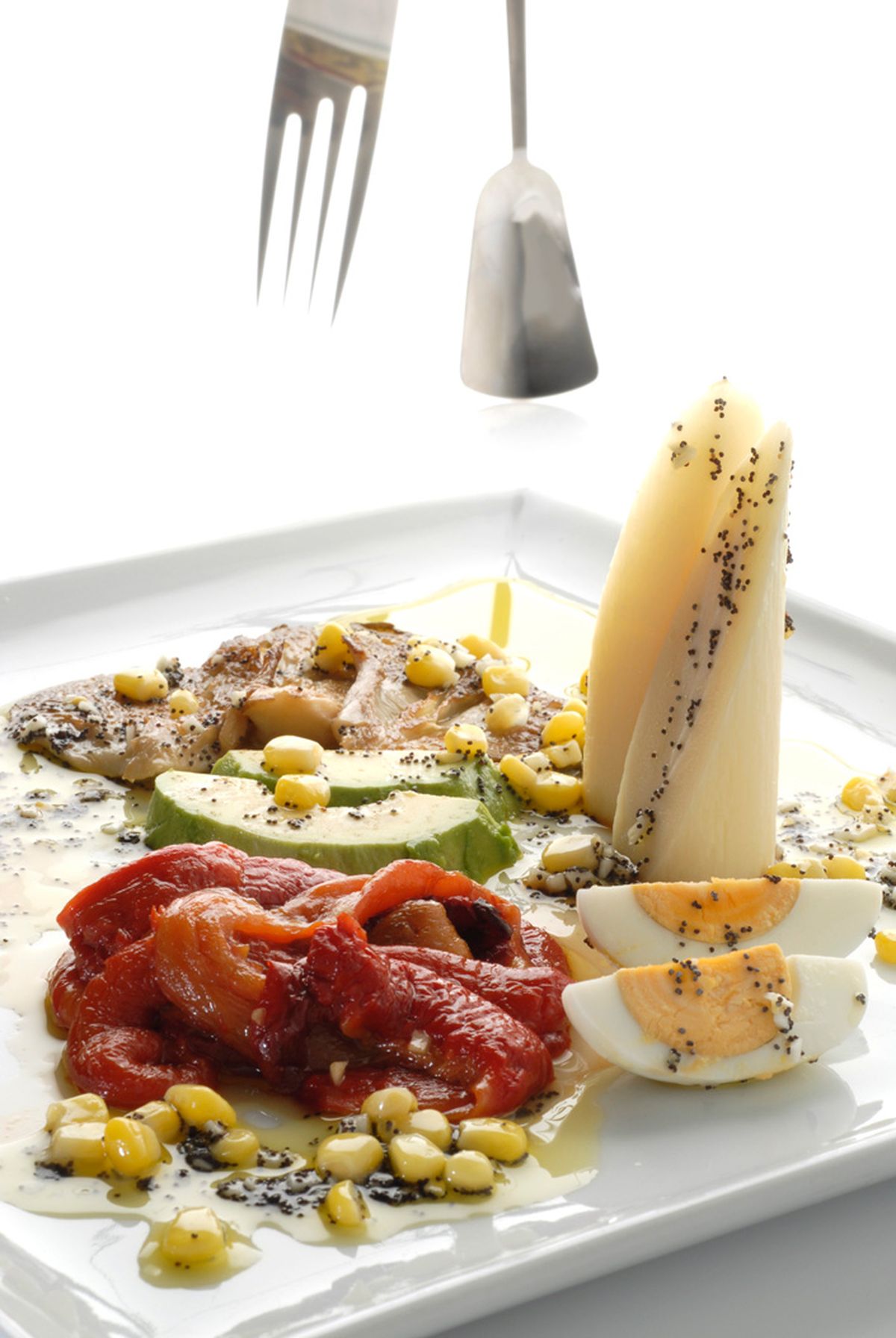 ensalada morrones aguacate xl