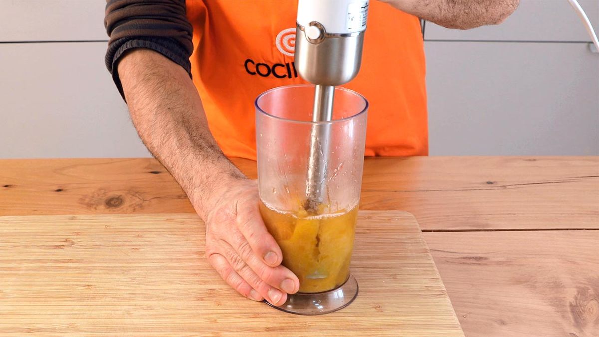 Receta de magret de pato con salsa de melocotón y manzana  paso 2