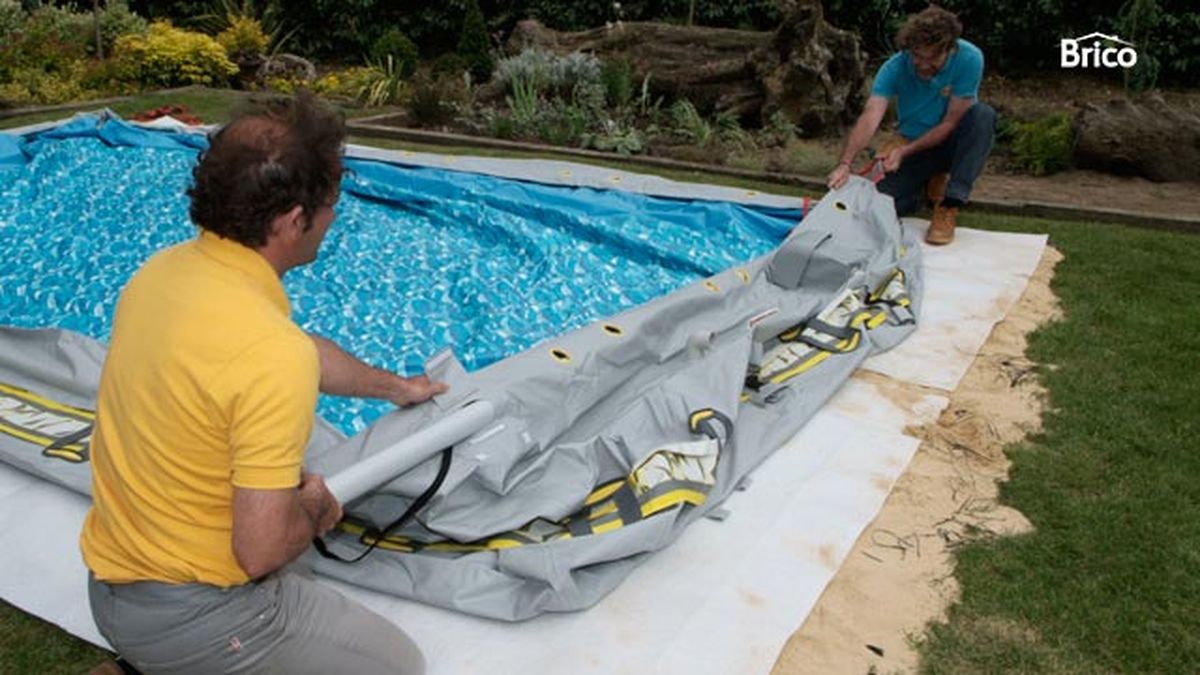 Piscina desmontable paso 12