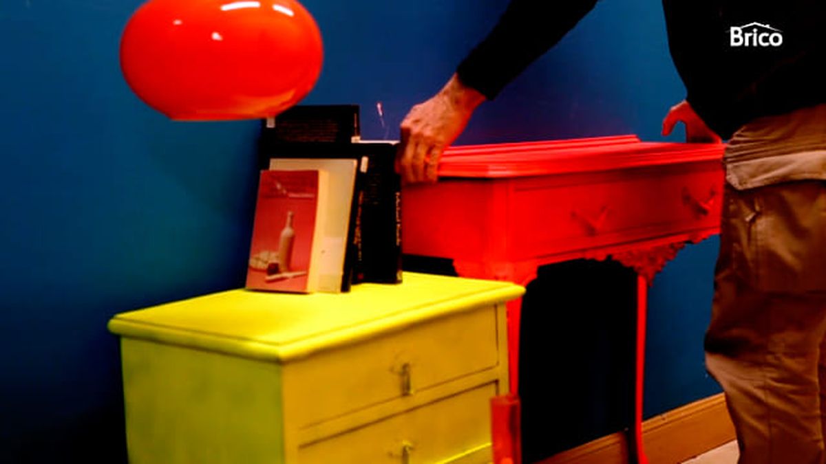 como pintar un mueble de madera de otro color 8