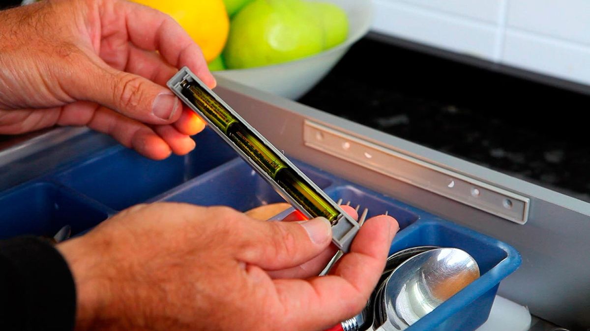 Iluminación automática de cajones paso 4