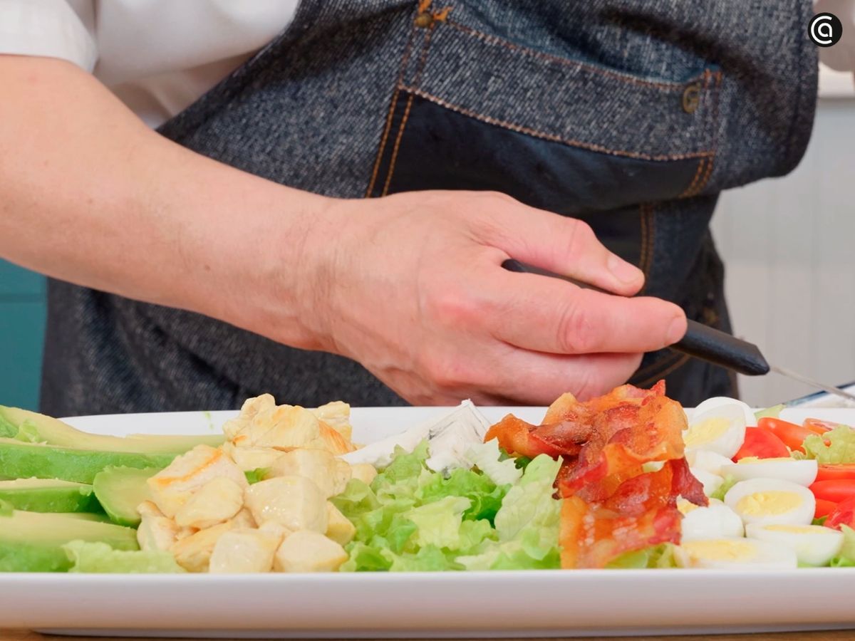 Ensalada Cobb - paso 4