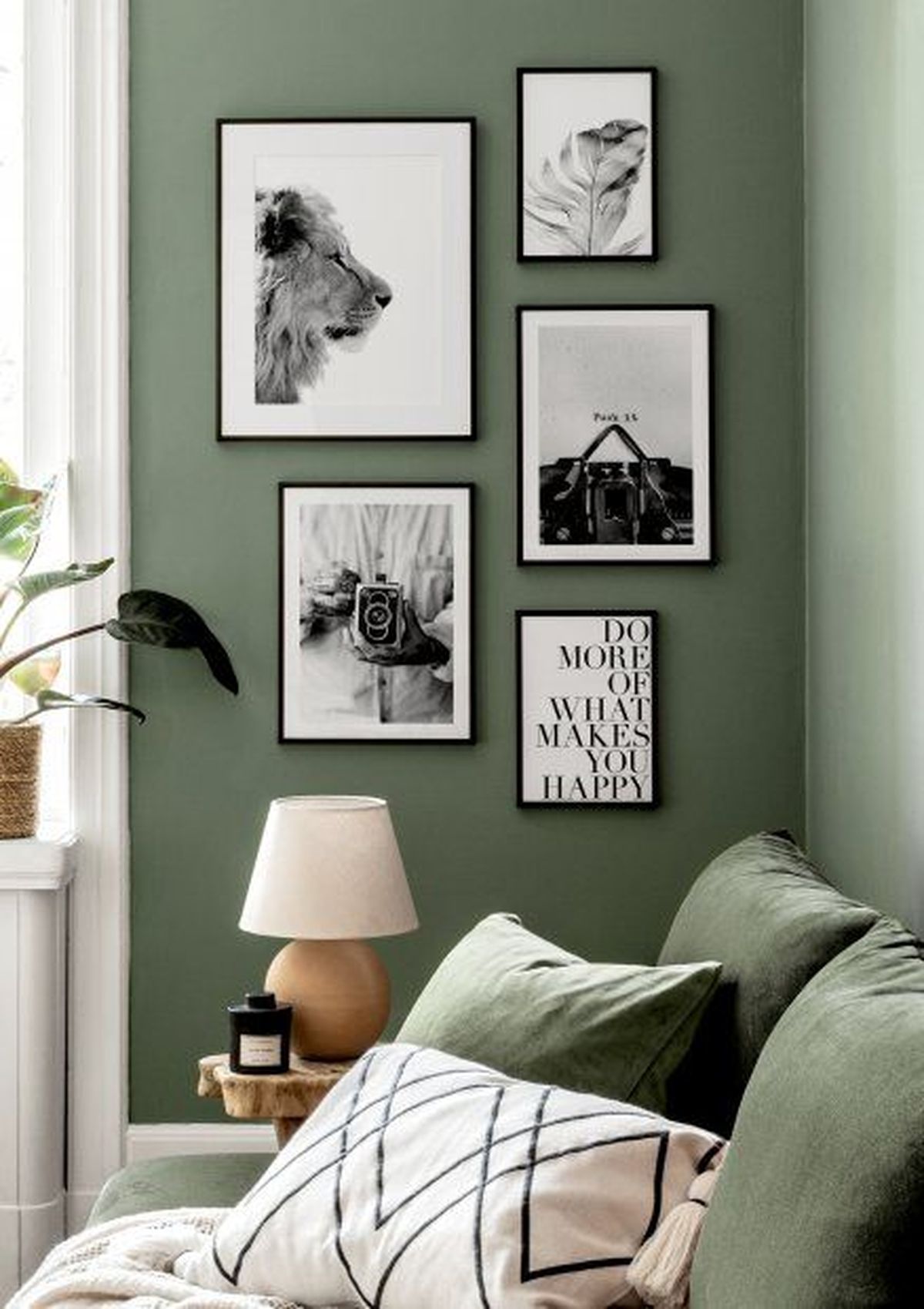 ideas crear gallery wall blanco y negro