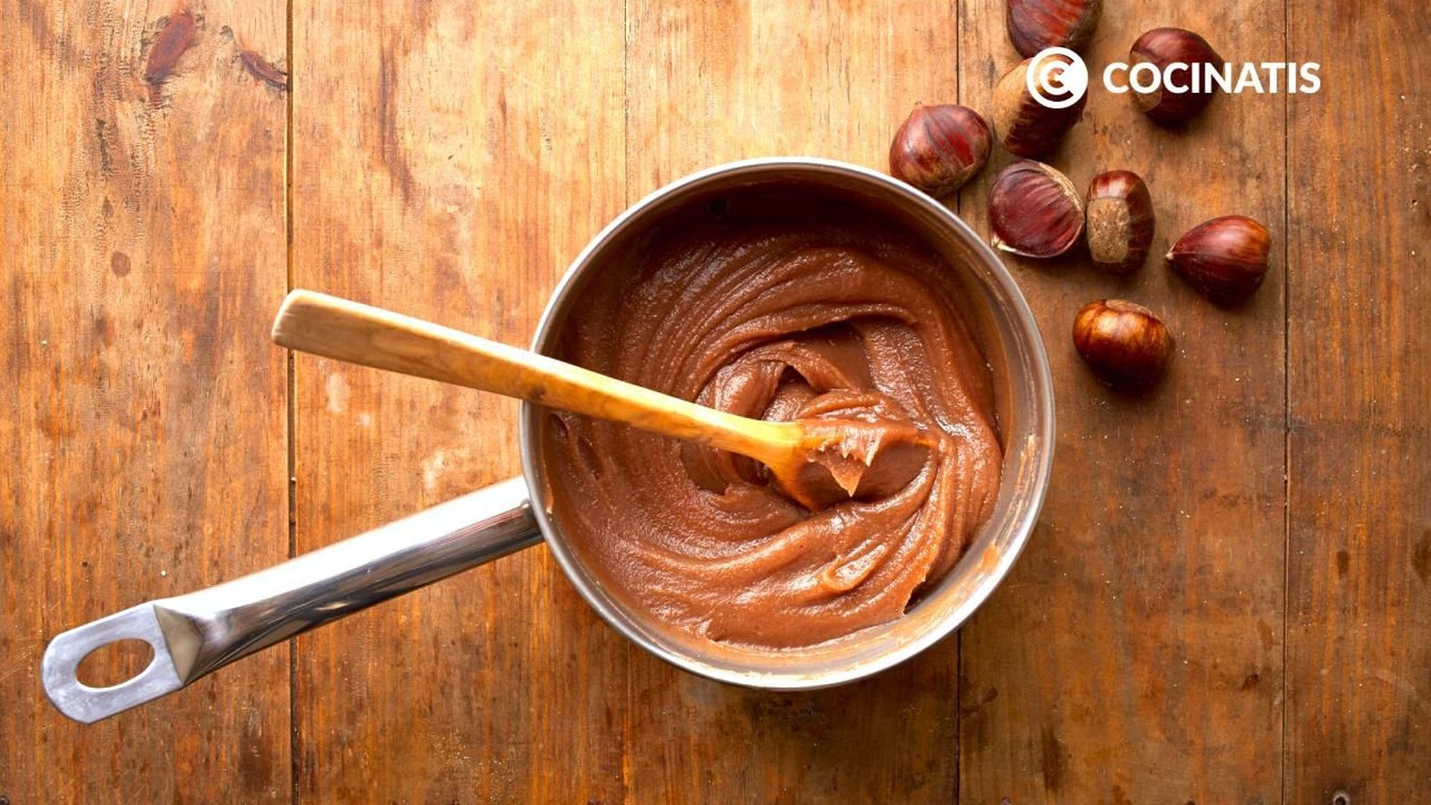 receta crema dulce castañas