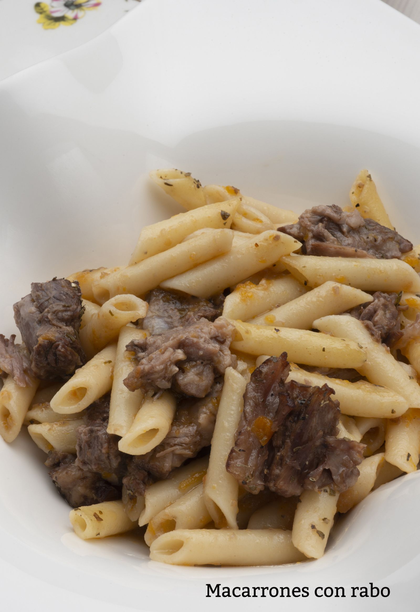 macarrones rabo vertical