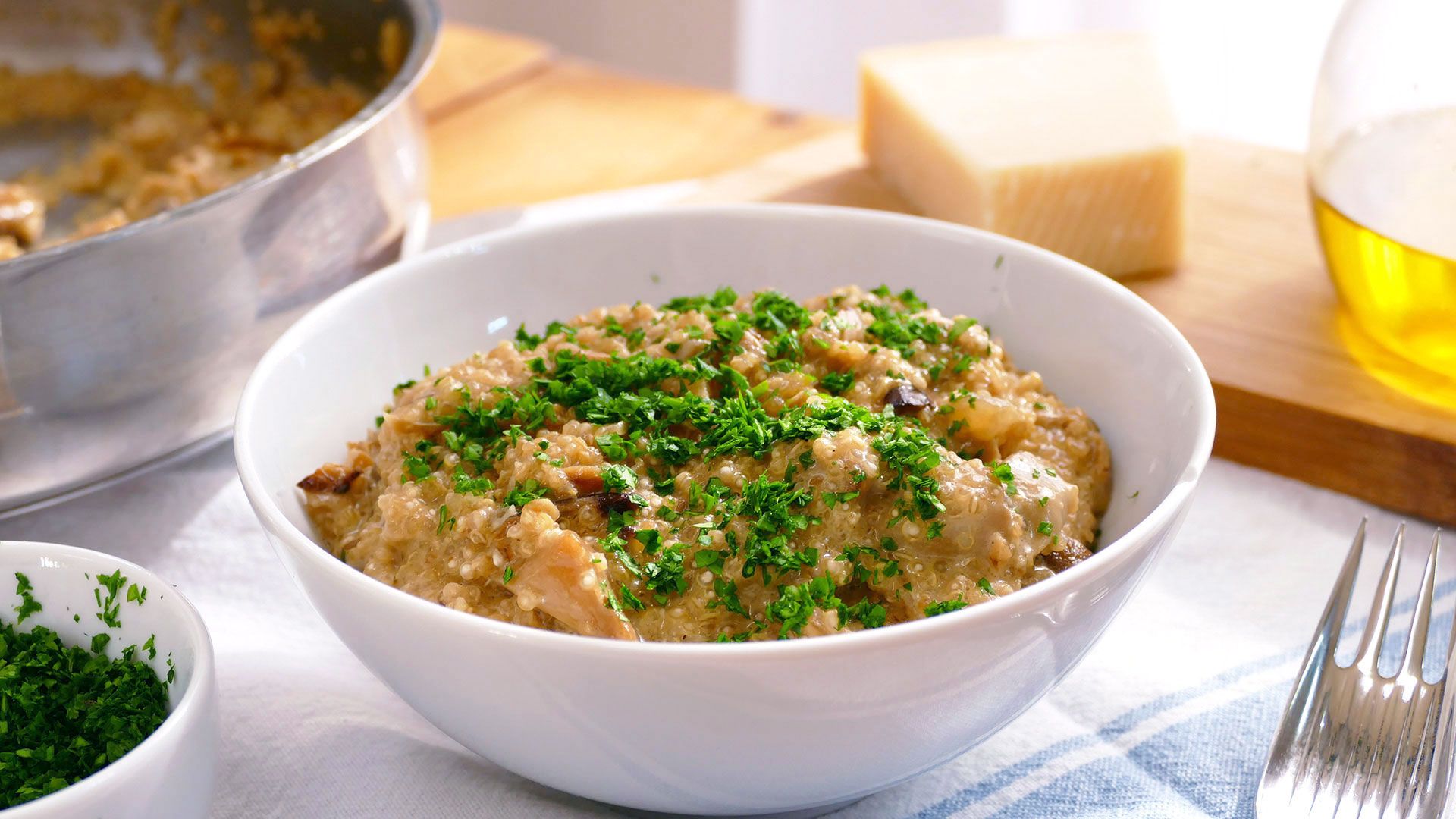 Risotto de quinoa