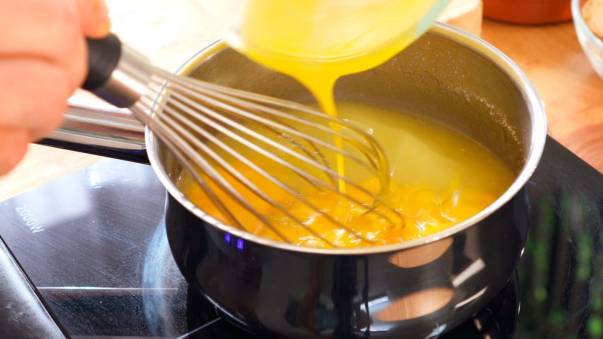 Tarta de limón en taza   Paso 3