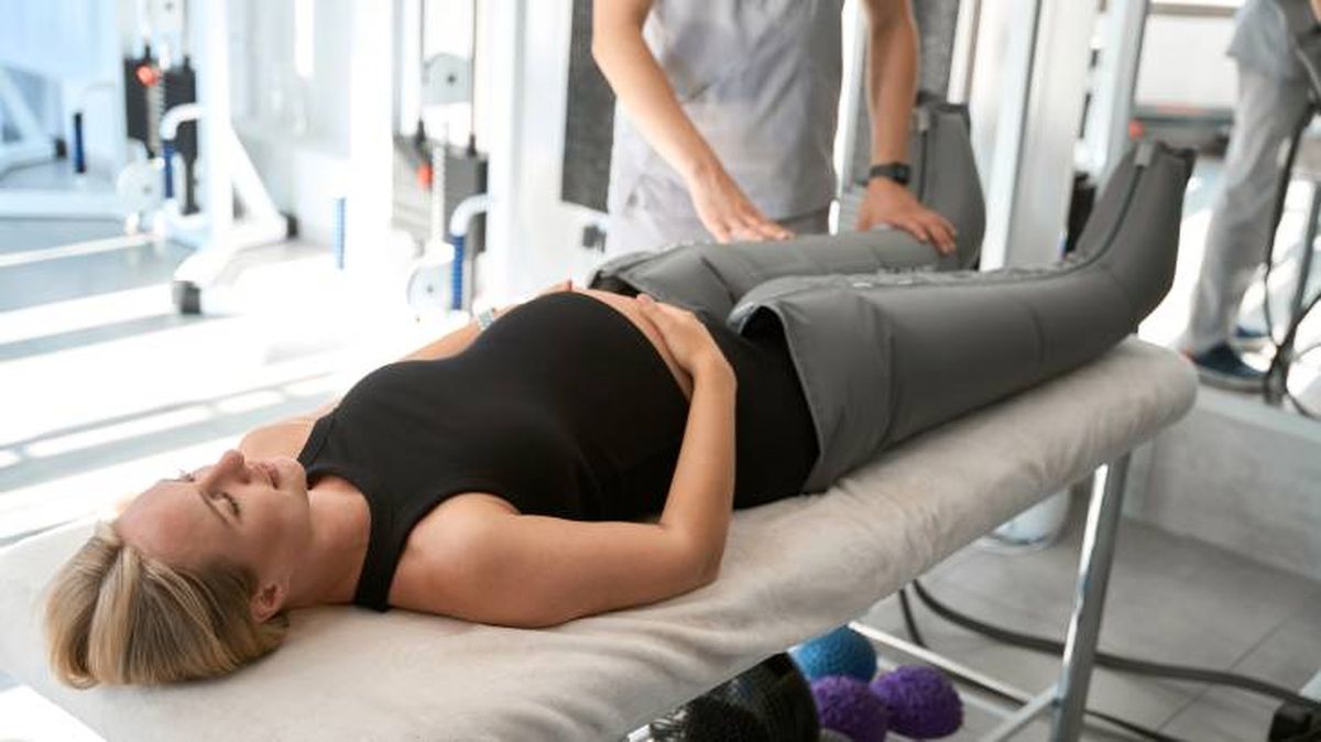 tecnica presoterapia piernas