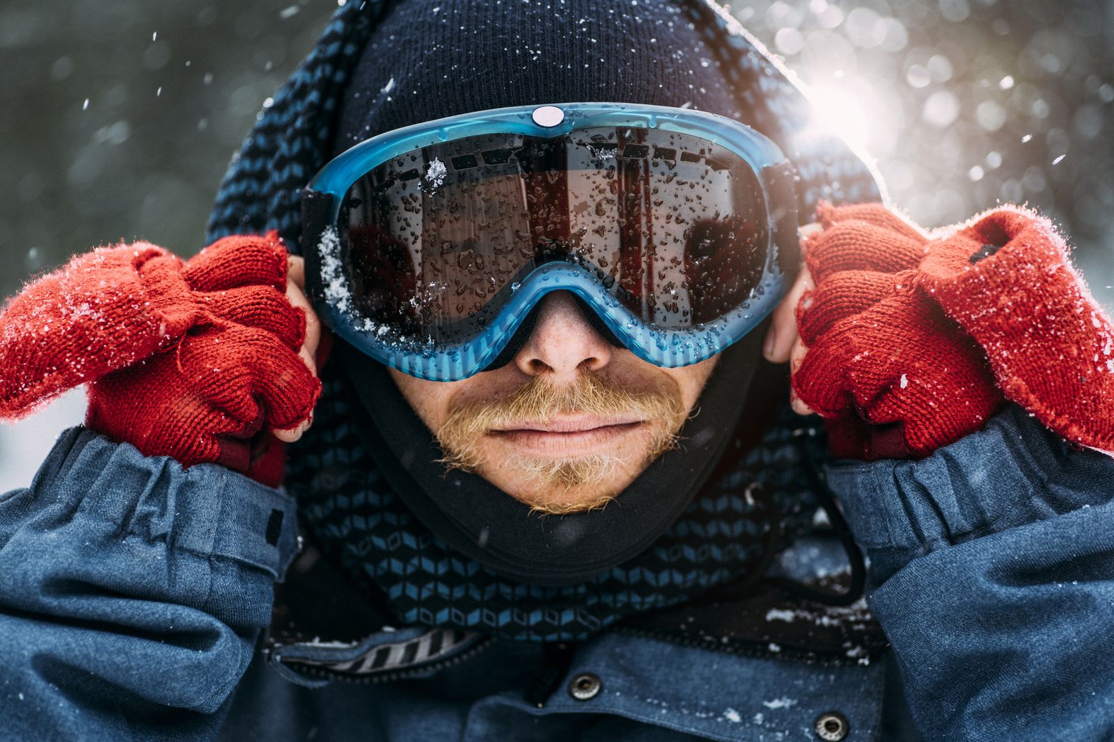 gafas nieve