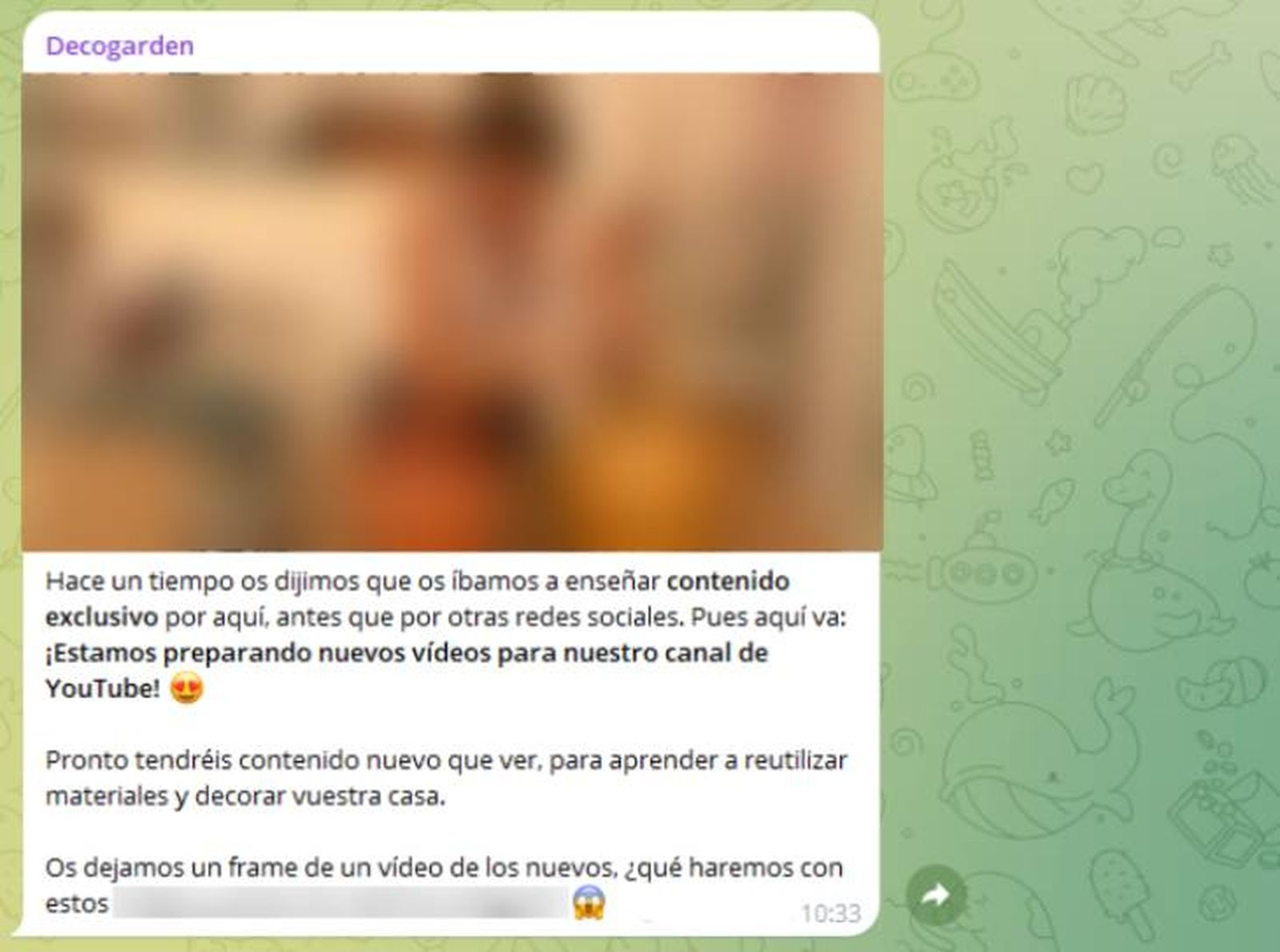 Post exclusivo telegram