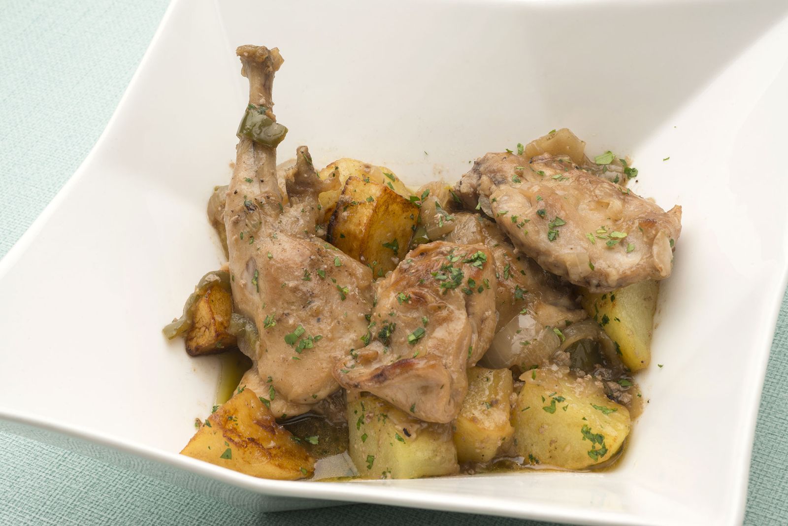 6118 1 Conejo en salsa con su higado xl