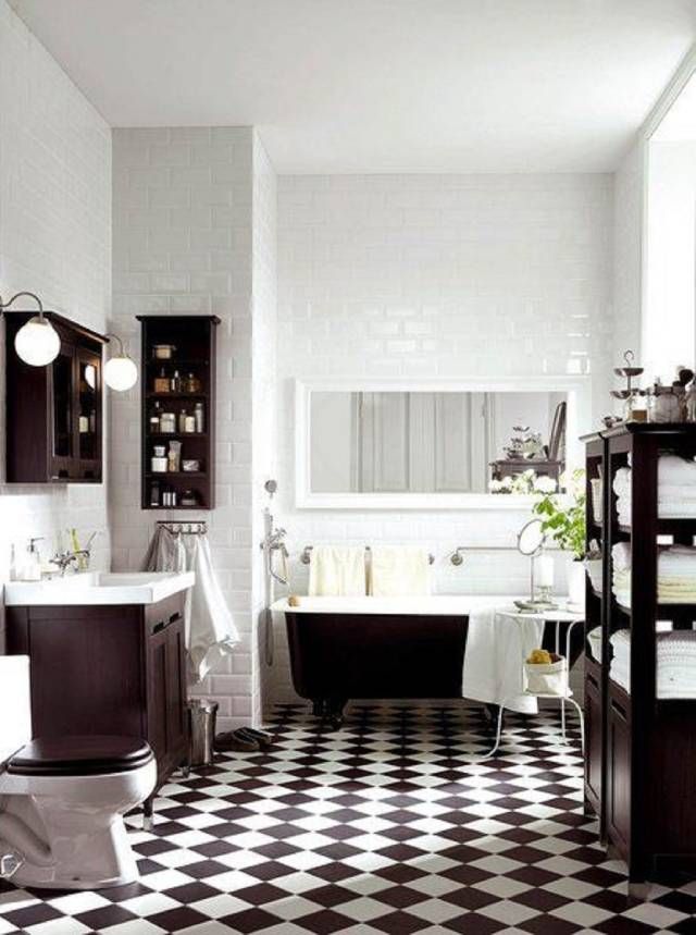 Suelo damero un clásico que vuelve a ser tendencia decorativa 10