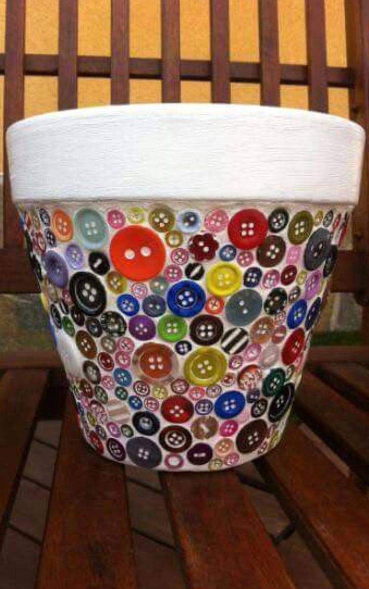 maceta reutilizar botones ideas darles segunda vida botones