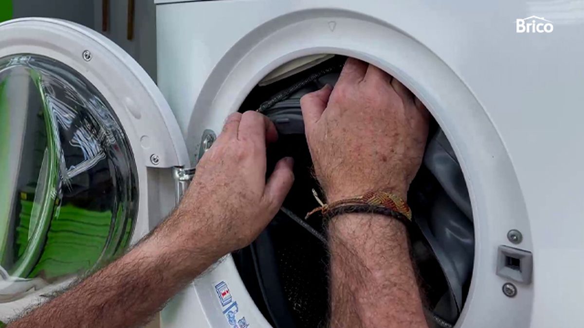 Bricomania 42 cambiar goma lavadora 11