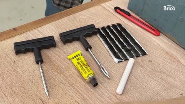 kit antipinchazos reparar rueda