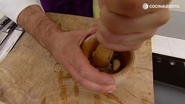 Paletilla de cordero al horno paso 1