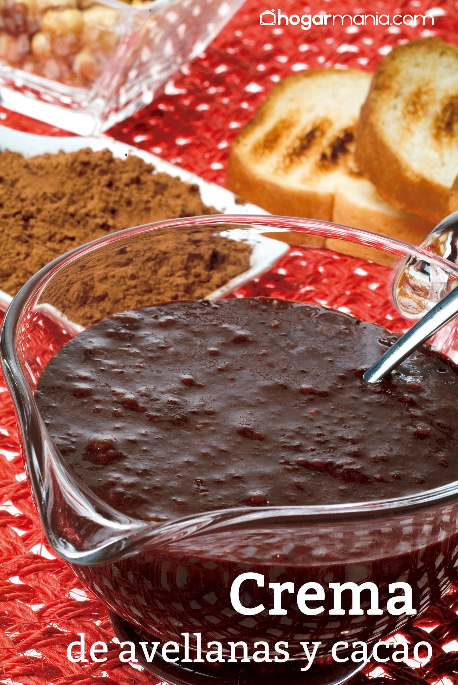 crema avellanas receta