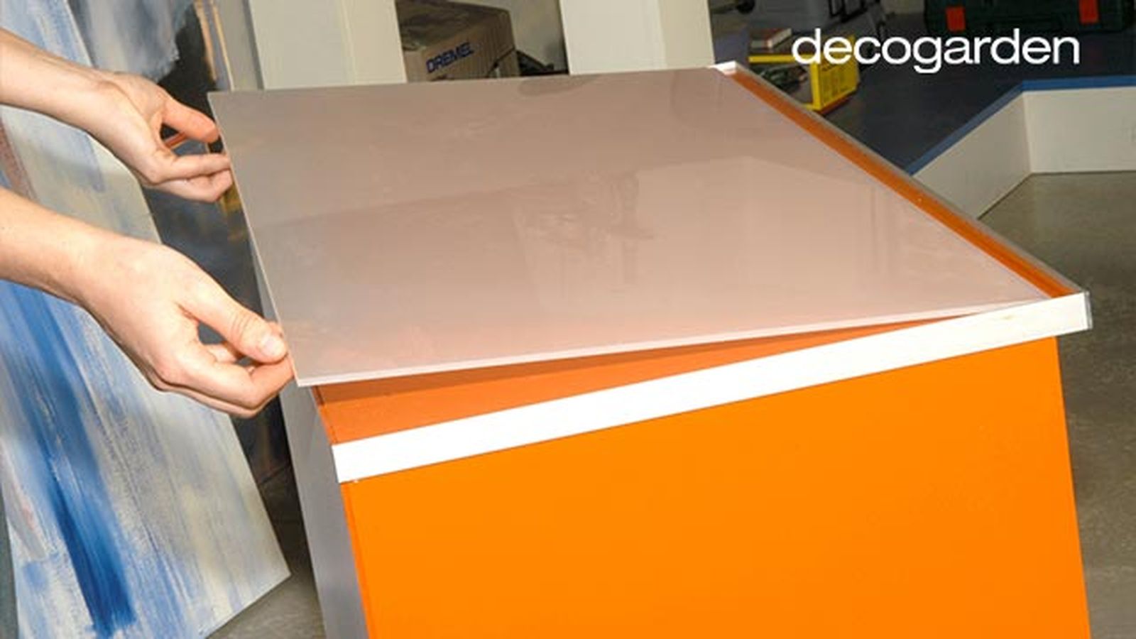 Renovar una cómoda de melamina paso 8