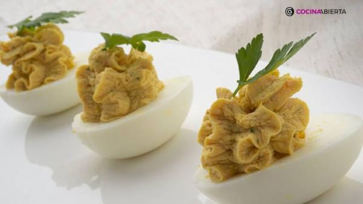 Canapés fríos de navidad