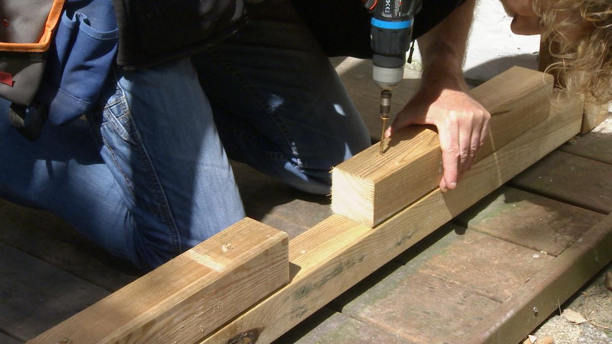 Murete de madera paso 8