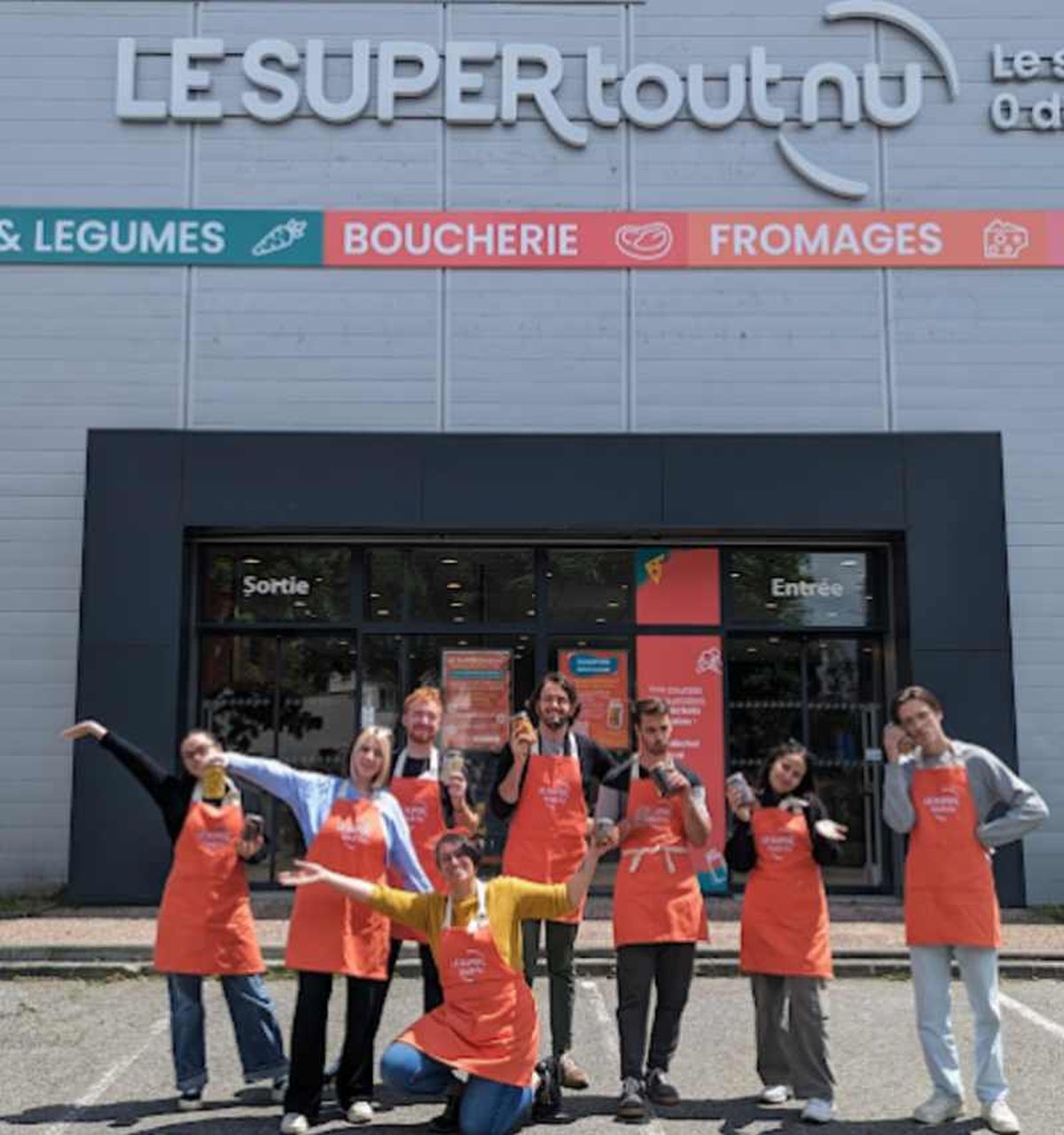 Empleados de Le Super Tout Nu