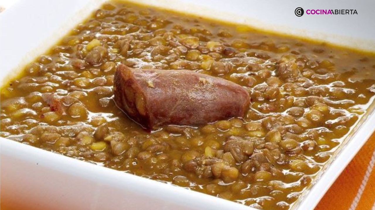 receta lentejas con chorizo olla rapida karlos arguinano