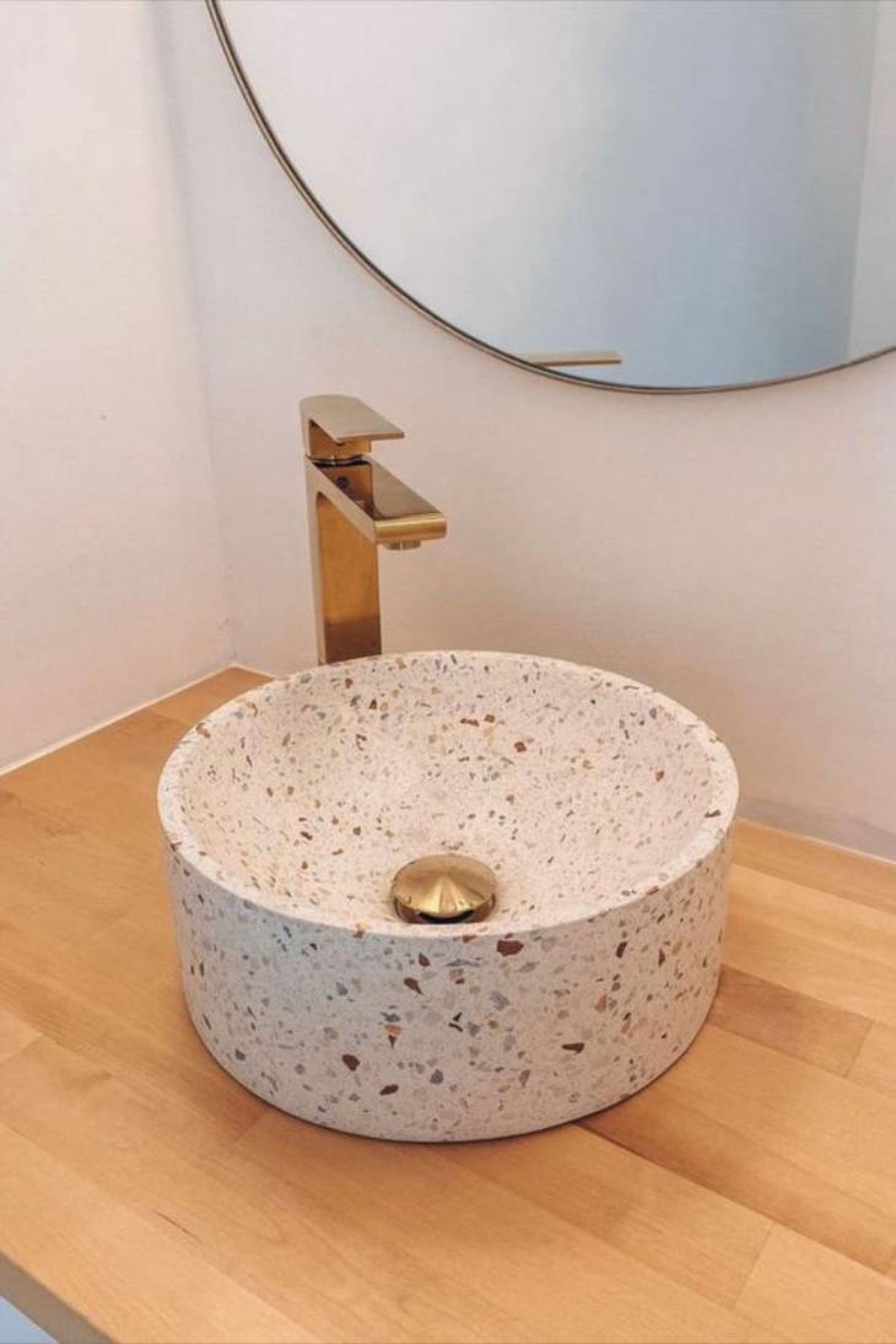 lavabo de terrazo pinterest Béton Multi Surfaces
