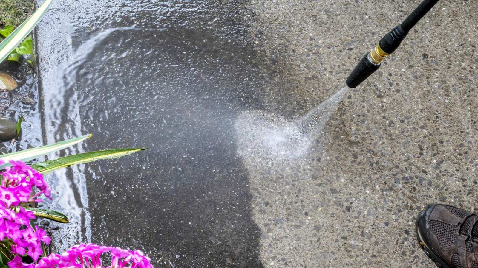 Utilizar una limpiadora a presión