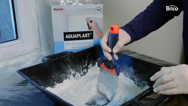 Eliminar humedad por condensación en pared de cocina paso 6