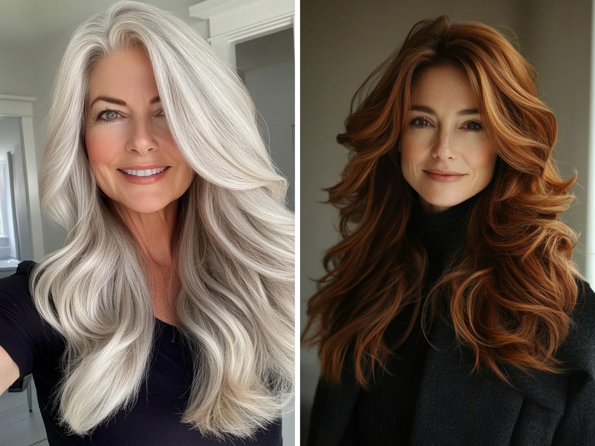 Cortes de pelo en cabello largo 2025 / Fotos: Pinterest