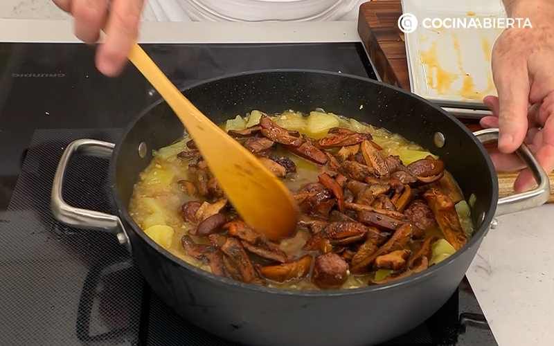 Cocina durante 5 minutos