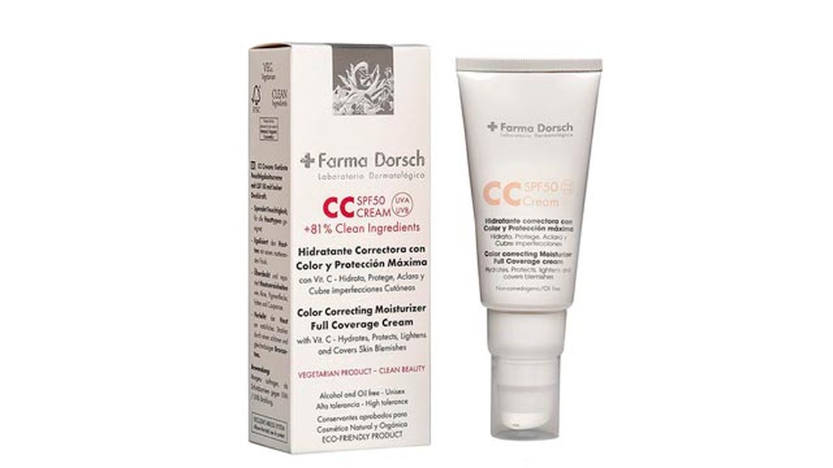 cual es la mejor cc cream del mercado farma dorsch spf50