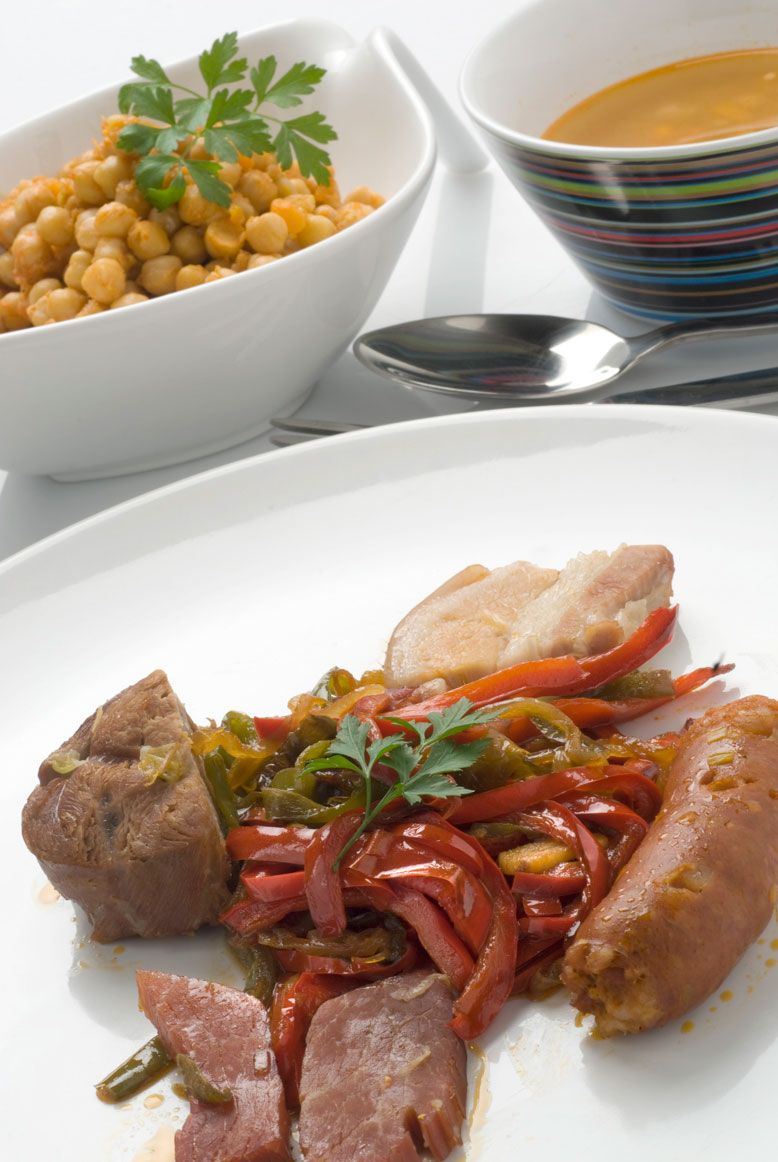 Cocido de garbanzos
