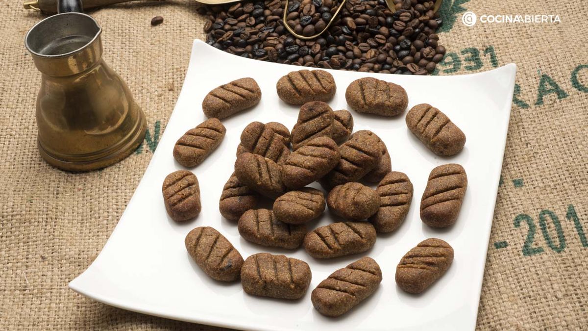 Receta de panellets de café