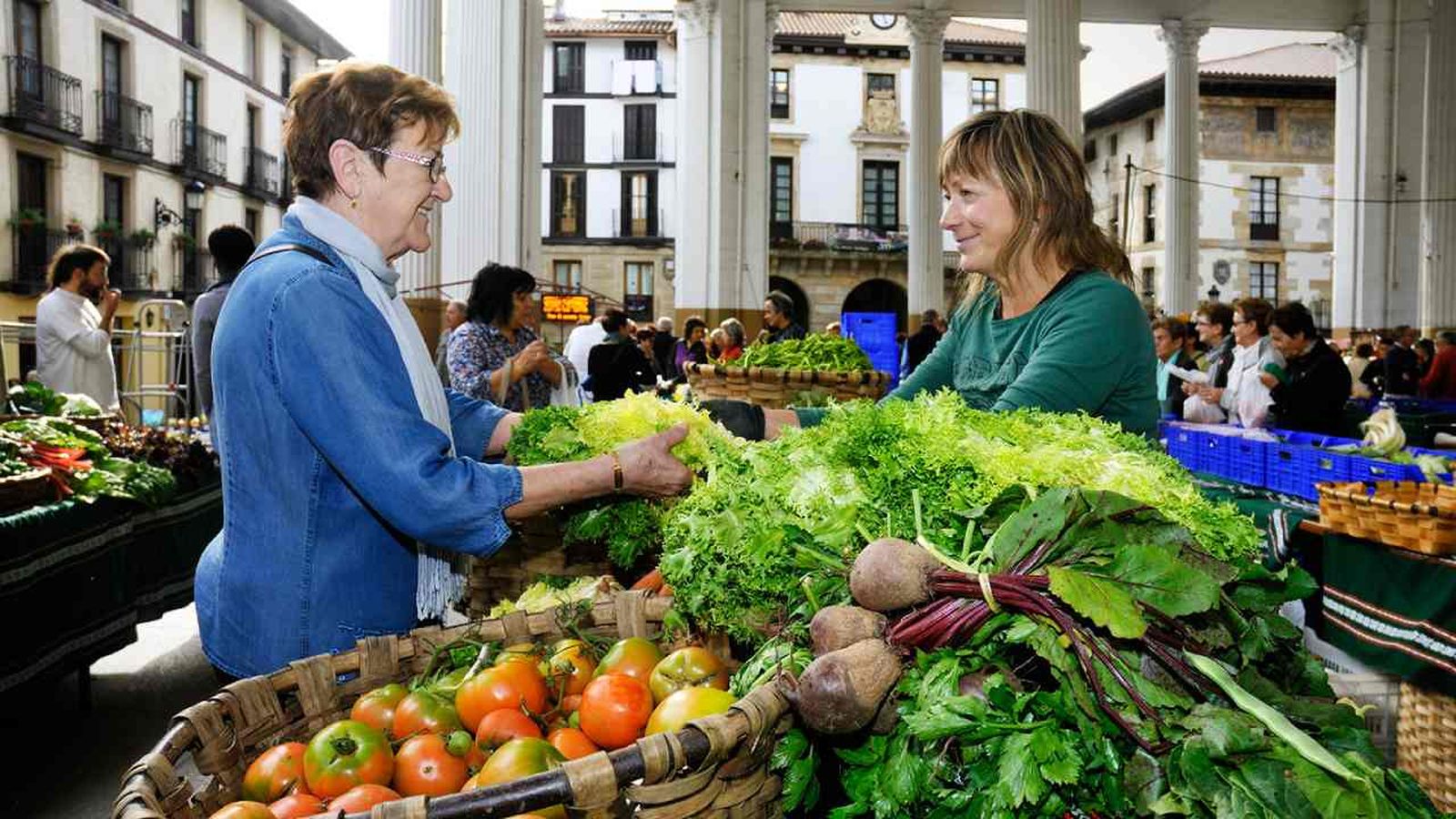 El Mercado de Ordizia se celebra cada miércoles desde hace más de 500 años
