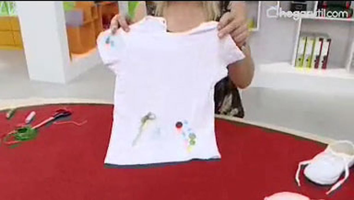 TICT00400607 Manualidades  camiseta zapatillas infantiles p4