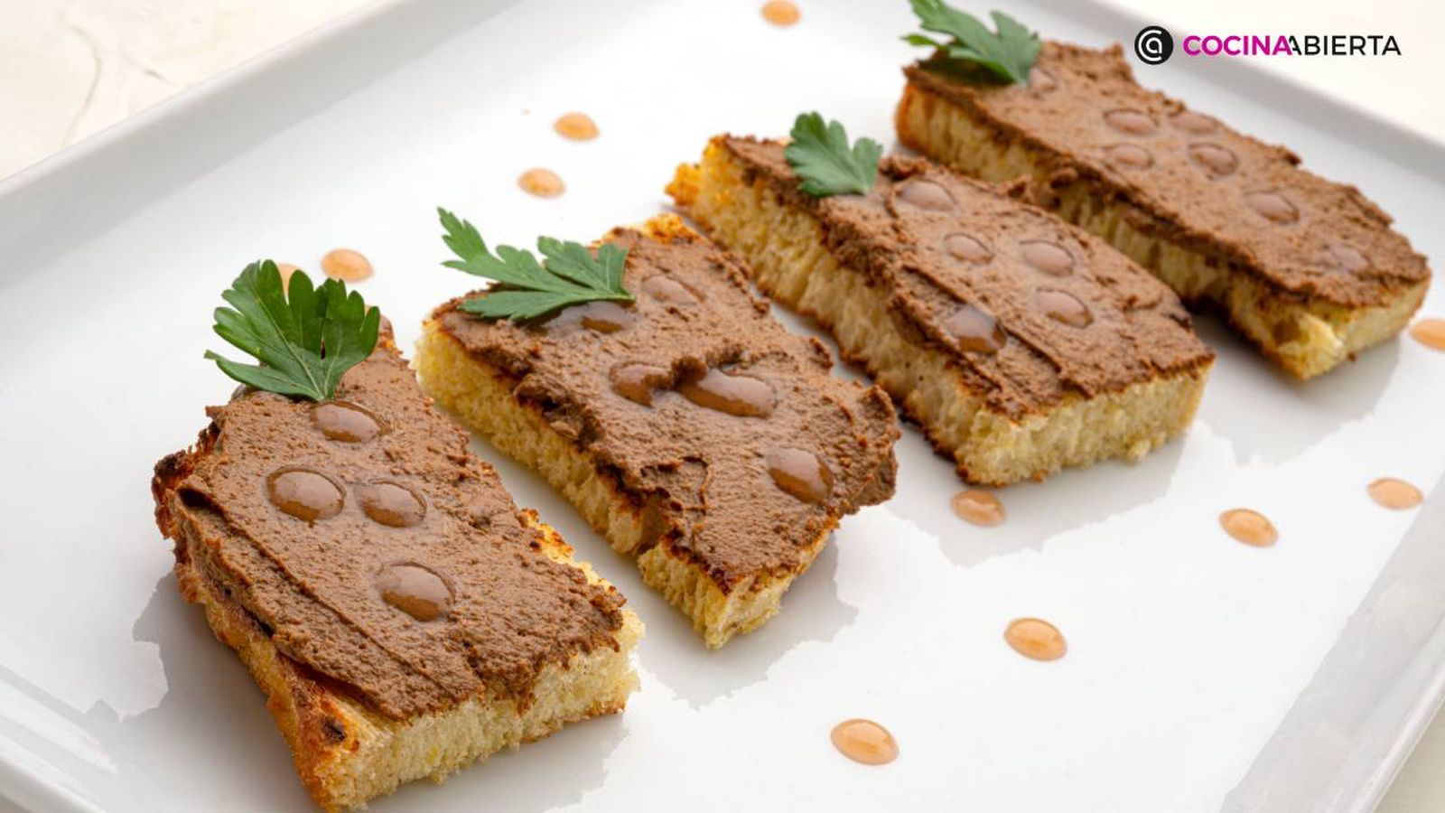 Receta de paté de higadillos de pollo